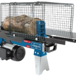 Scheppach HL460 Horizontaler elektrischer Holzspalter - 4T 1500W - Schwarz und Blau - 37 cm Ø 25 cm